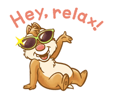 Chip 'n' Dale Fluffy Moves sticker #9381715