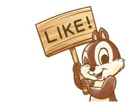 Chip 'n' Dale Fluffy Moves sticker #9381721