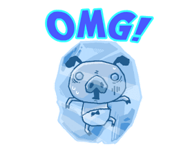 PANPAKA PANTS: Winter Dance sticker #9714687