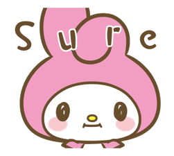 My Melody: Sweet as Can Be! sticker #9805302