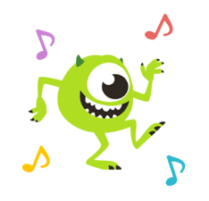 Animated Monsters, Inc. sticker #9913437