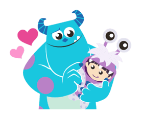 Animated Monsters, Inc. sticker #9913439