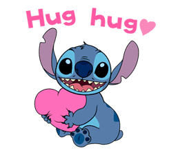Animated Stitch (Rowdy) sticker #10116823