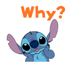Animated Stitch (Rowdy) sticker #10116826
