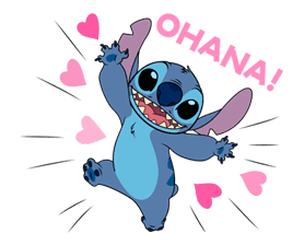 Animated Stitch (Rowdy) sticker #10116827