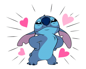 Animated Stitch (Rowdy) sticker #10116828