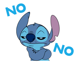 Animated Stitch (Rowdy) sticker #10116829