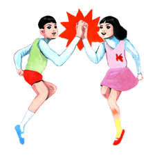 Keiko Sootome's Somewhat Moving Stickers sticker #10247860