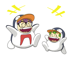 Dr.Slump -Arale- Animated Stickers sticker #10346359