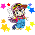 Dr.Slump -Arale- Animated Stickers