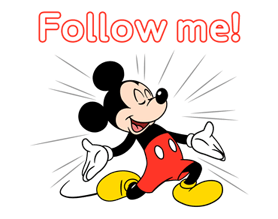 Mickey Mouse in Motion sticker #10467646