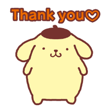 Animated Pompompurin sticker #10551364