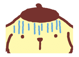 Animated Pompompurin sticker #10551368