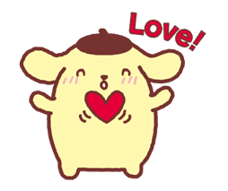 Animated Pompompurin sticker #10551369