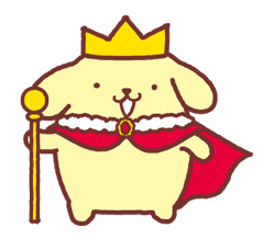 Animated Pompompurin sticker #10551374