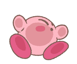 Kirby's Puffball Sticker Set sticker #11088081