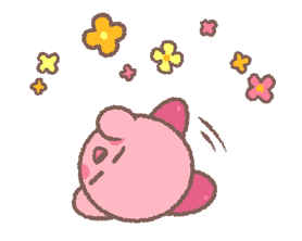 Kirby's Puffball Sticker Set sticker #11088083