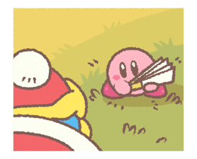 Kirby's Puffball Sticker Set sticker #11088084