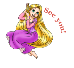 Tangled – Animated sticker #10980373