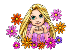 Tangled – Animated sticker #10980377