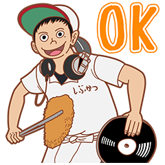 สติ๊กเกอร์ไลน์ TONKATSU DJ AGETARO