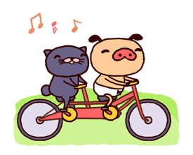 Panpaka Pants: Summer Dance sticker #11389569