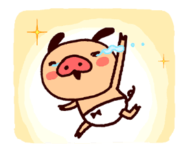 Panpaka Pants: Summer Dance sticker #11389576