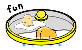 gudetama Pop-up Stickers sticker #12518985