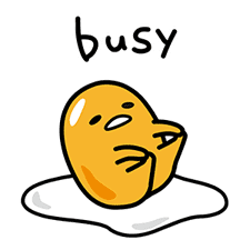 gudetama Pop-up Stickers sticker #12518996