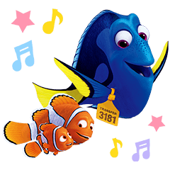 Finding Dory Stickers