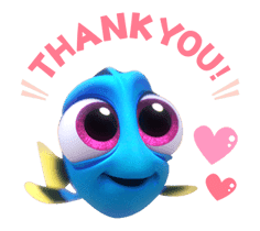 Finding Dory Stickers sticker #12233094