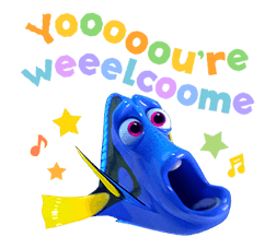 Finding Dory Stickers sticker #12233095