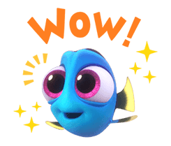 Finding Dory Stickers sticker #12233099