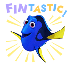 Finding Dory Stickers sticker #12233101