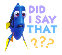 Finding Dory Stickers sticker #12233110