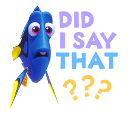 Finding Dory Stickers sticker #12233110