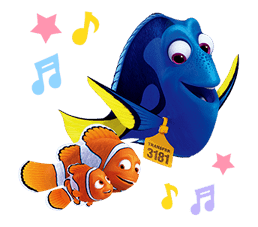 Finding Dory Stickers sticker #12233111