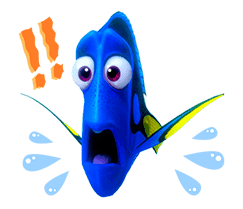 Finding Dory Stickers sticker #12233121