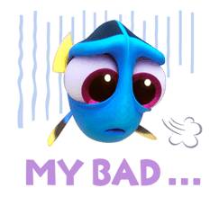 Finding Dory Stickers sticker #12233131