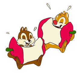 Chip 'n' Dale Pop-Up Stickers sticker #12519068