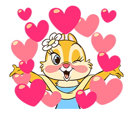 Chip 'n' Dale Pop-Up Stickers sticker #12519072