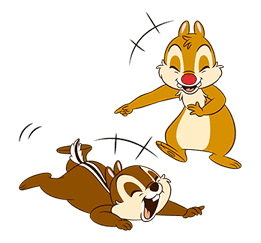 Chip 'n' Dale Pop-Up Stickers sticker #12519073