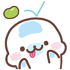 まめゴマ　ゆらゆら　スタンプ　ミニメモ LINEスタンプ】まめゴマ