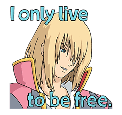 Howl's Moving Castle sticker #14117568