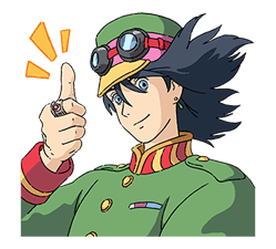 Howl's Moving Castle sticker #14117572