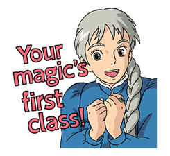 Howl's Moving Castle sticker #14117573