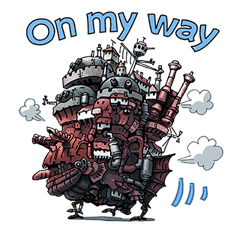 Howl's Moving Castle sticker #14117581