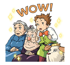 Howl's Moving Castle sticker #14117585