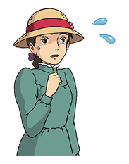 Howl's Moving Castle sticker #14117597