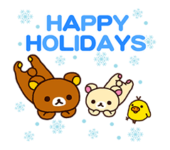Rilakkuma Winter Holiday Pop-Ups sticker #14227155